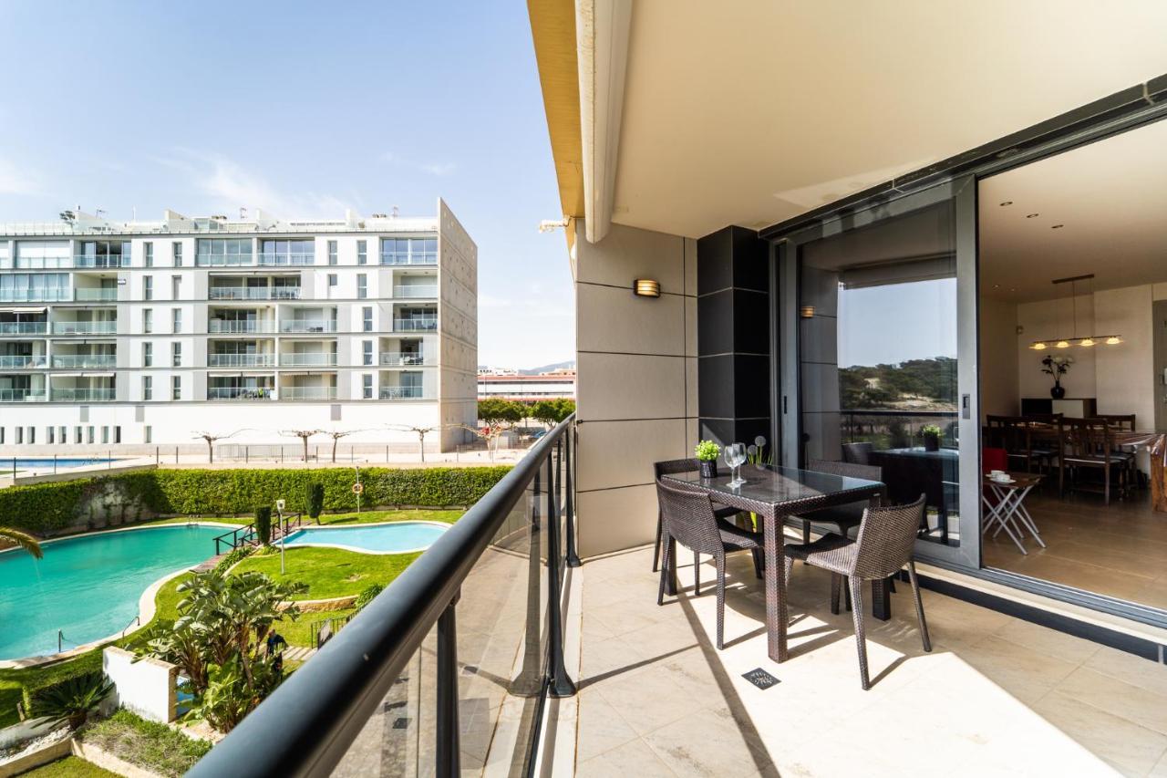 Primera Linea De Mar Con Piscina, Gimnasio Y Parking 2 Hab Y 2 Banos Villajoyosa Exterior foto