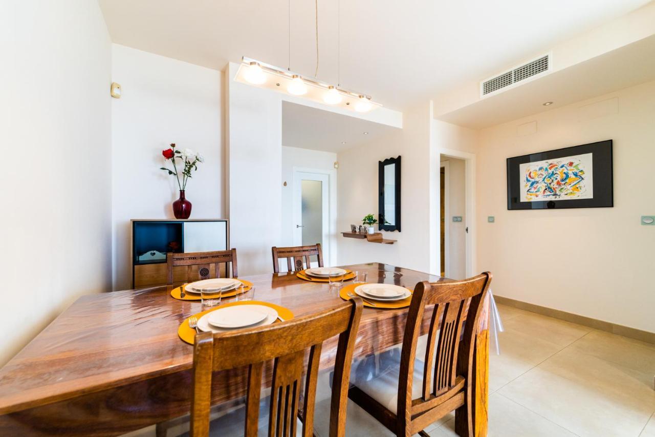 Primera Linea De Mar Con Piscina, Gimnasio Y Parking 2 Hab Y 2 Banos Villajoyosa Exterior foto