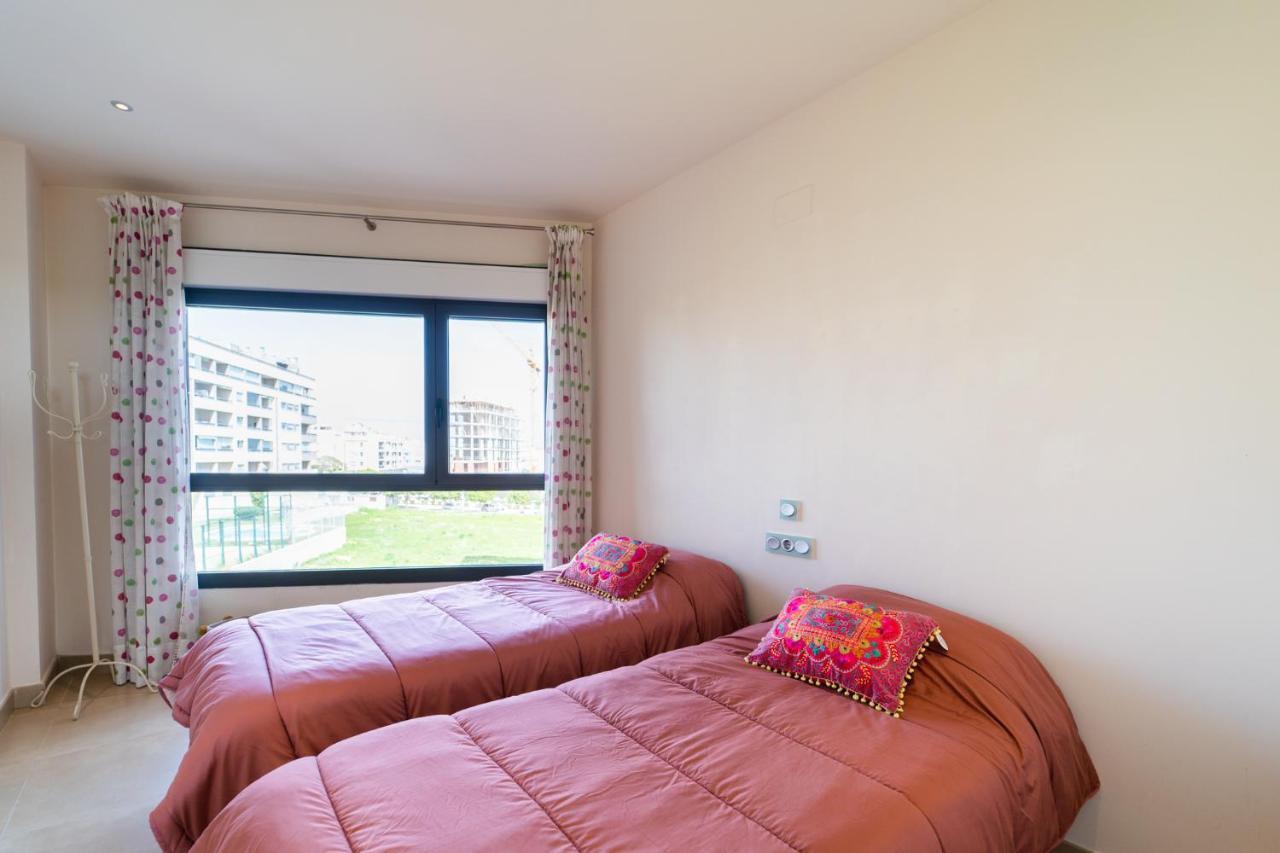 Primera Linea De Mar Con Piscina, Gimnasio Y Parking 2 Hab Y 2 Banos Villajoyosa Exterior foto