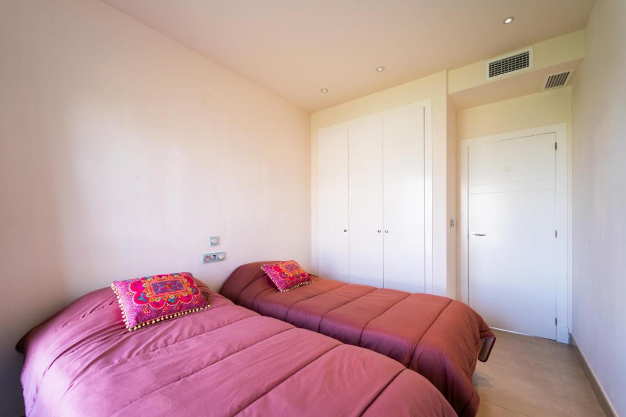 Primera Linea De Mar Con Piscina, Gimnasio Y Parking 2 Hab Y 2 Banos Villajoyosa Exterior foto