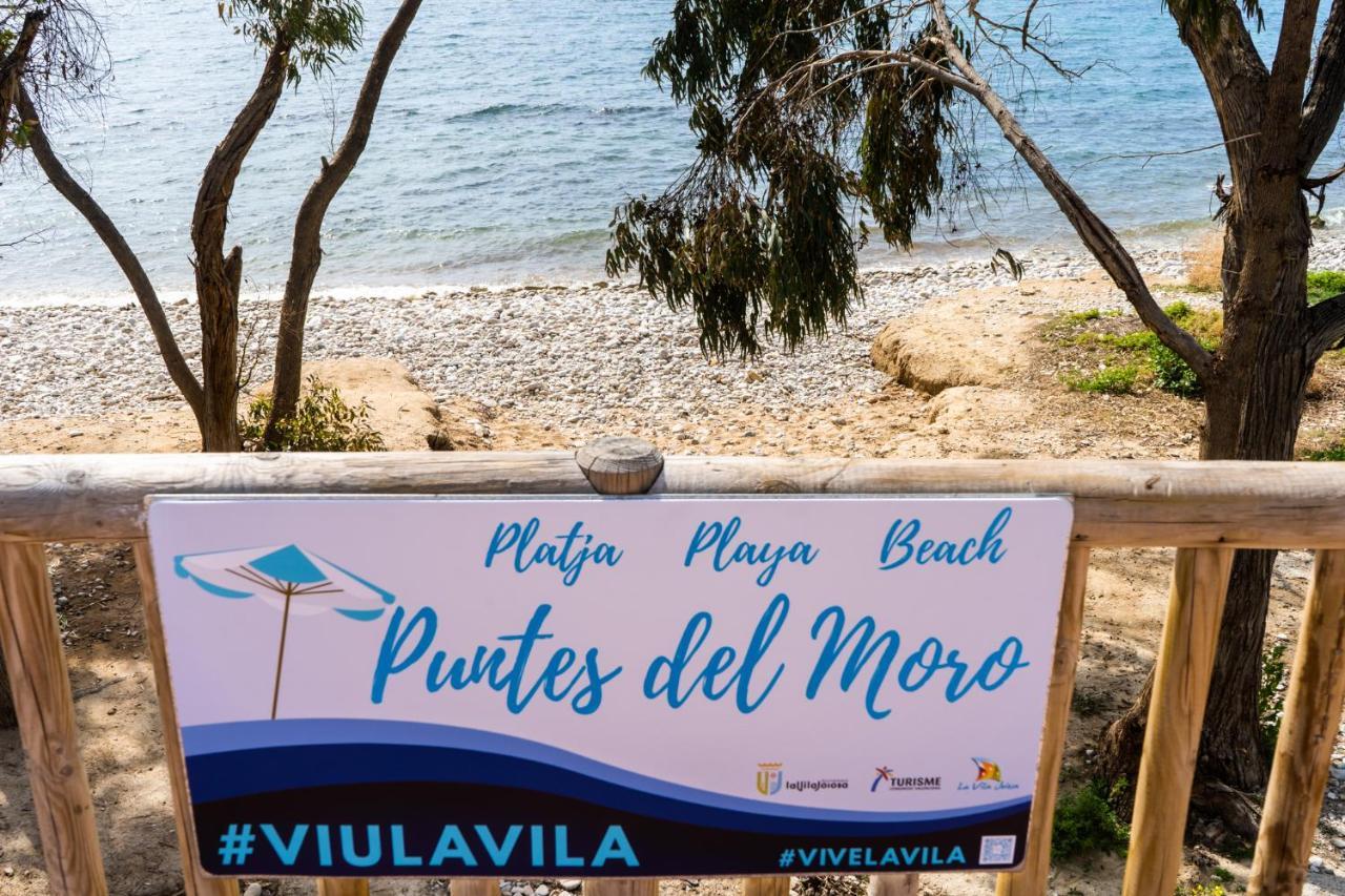 Primera Linea De Mar Con Piscina, Gimnasio Y Parking 2 Hab Y 2 Banos Villajoyosa Exterior foto