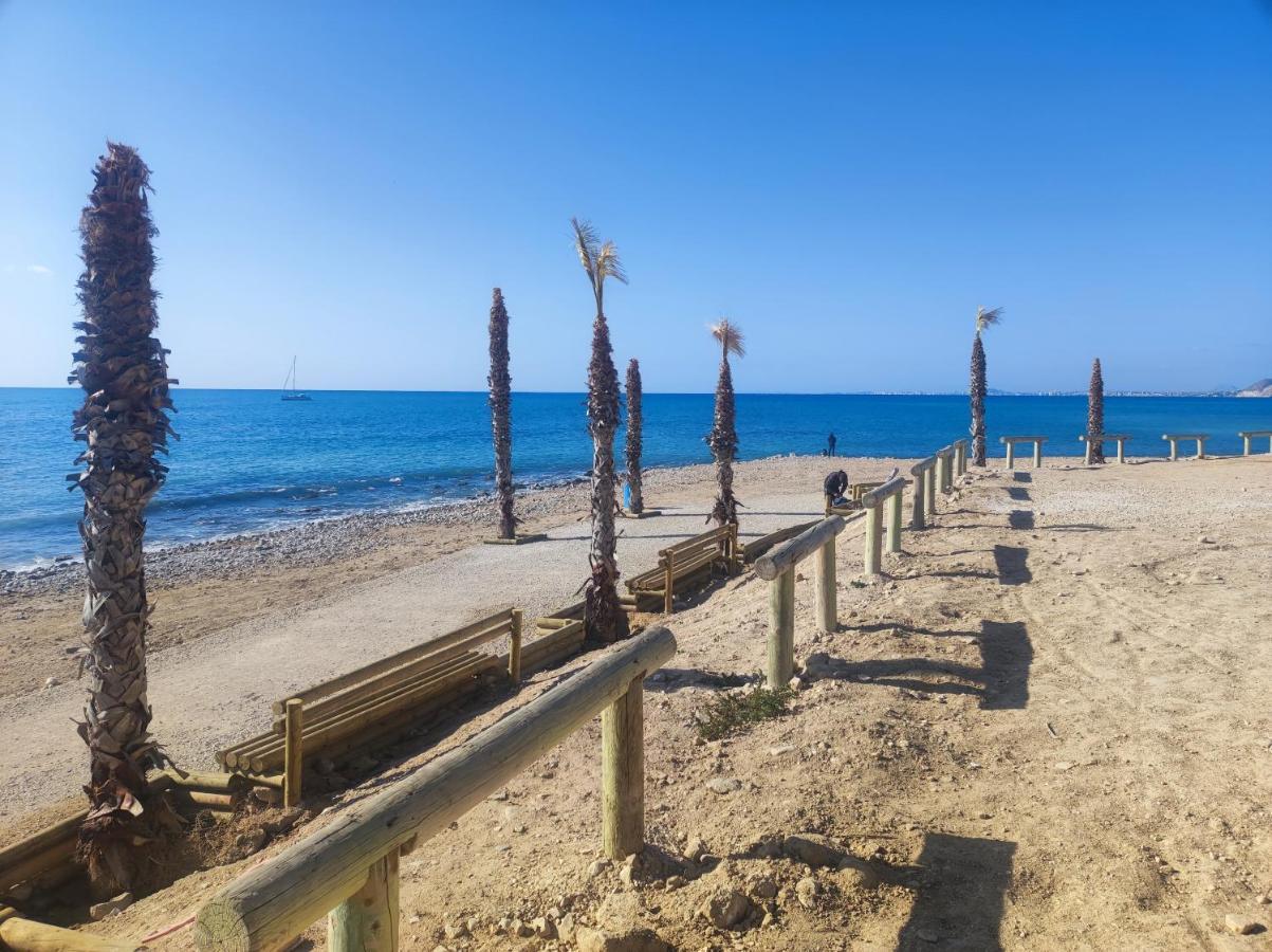 Primera Linea De Mar Con Piscina, Gimnasio Y Parking 2 Hab Y 2 Banos Villajoyosa Exterior foto